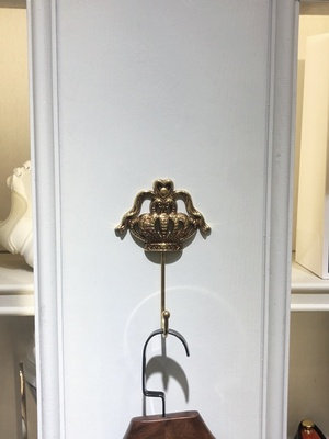 Vintage Wall Hook - Brass - 6 Patterns from Apollo Box