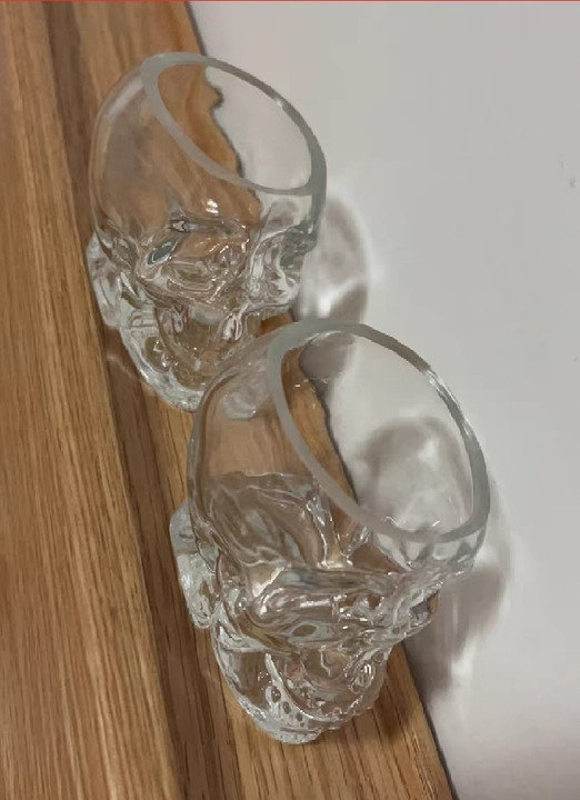 Skull Head Cocktail Cup - Glass - ApolloBox