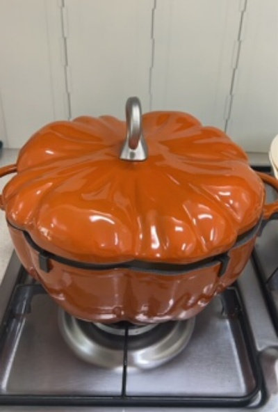 Pumpkin Soup Pot - 304 Stainless Steel - Cast Iron - ApolloBox