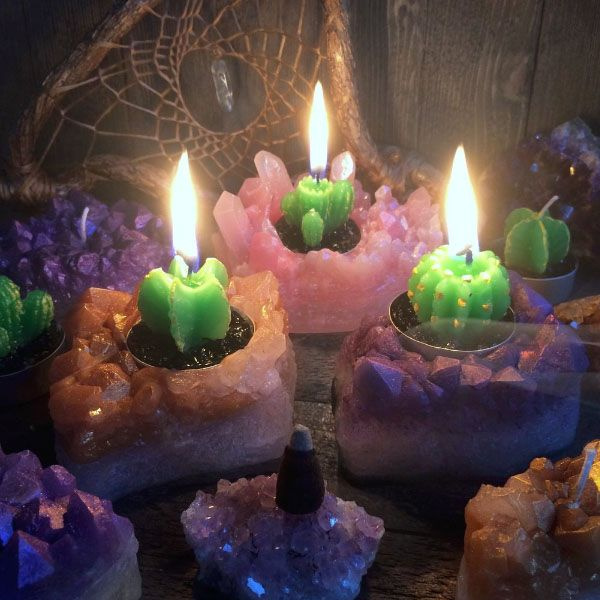 Crystal Cluster Candle