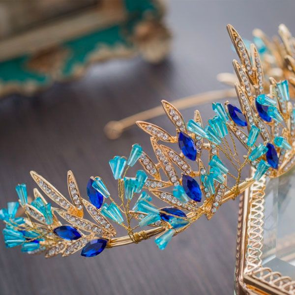 Blue Tiara Crown