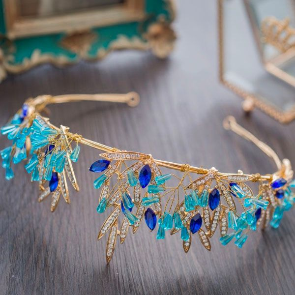 Blue Tiara Crown