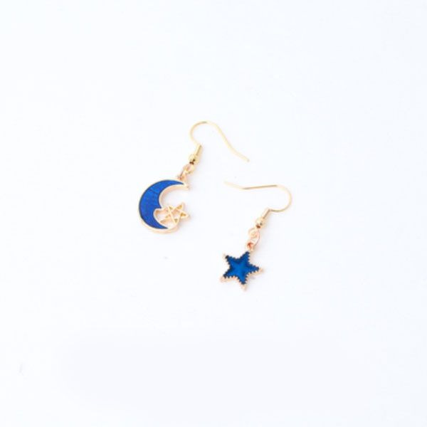 Blue Moon Celestial Earrings - ApolloBox