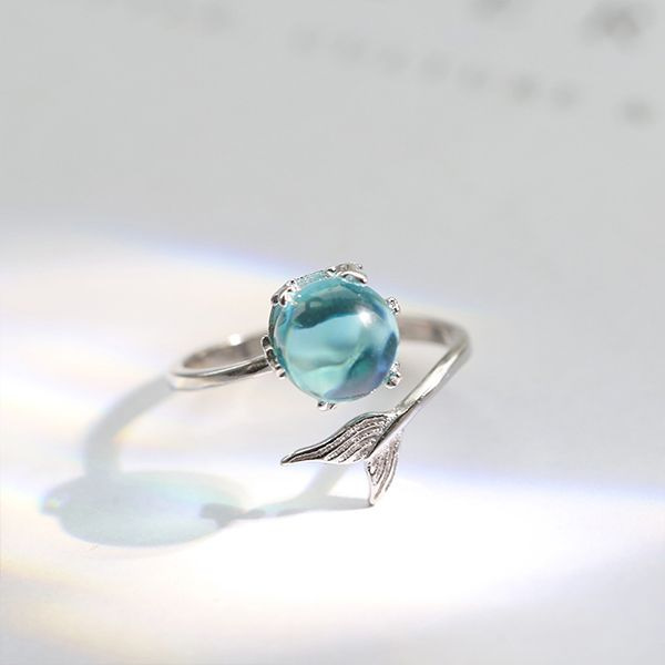 product image for Sterling Silver Mermaid Wrap Ring