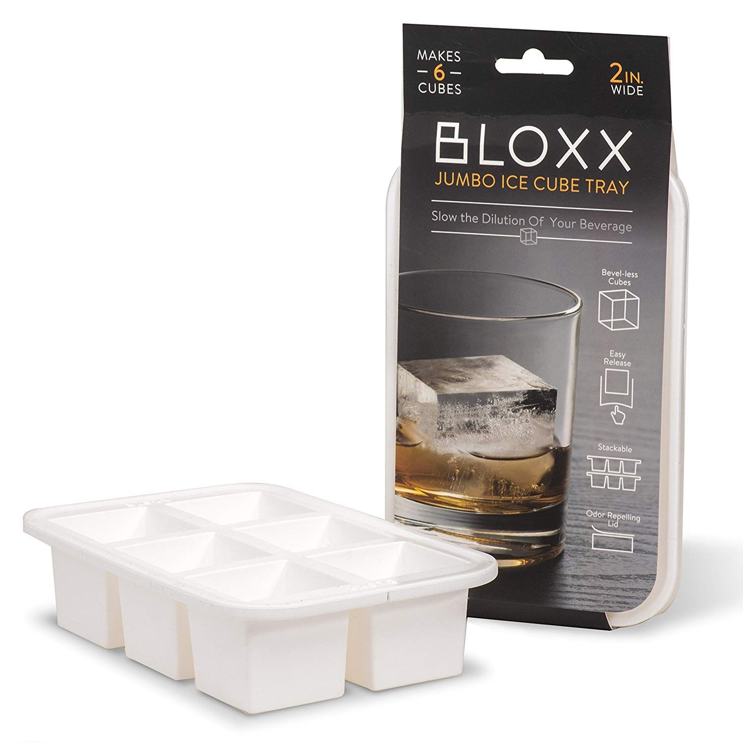 Block Ice Tray with Storage Bin - ApolloBox