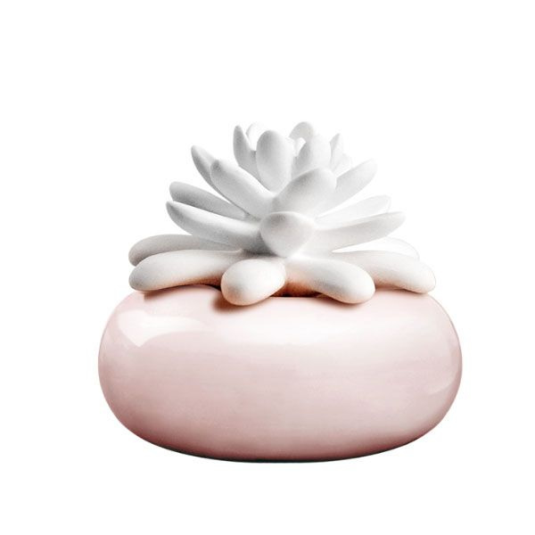 White Lotus Porcelain Diffuser - ApolloBox