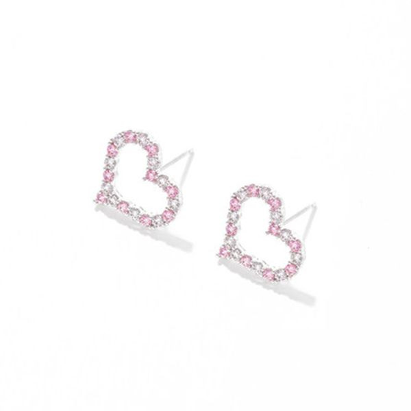 Pink Heart Earring Apollobox