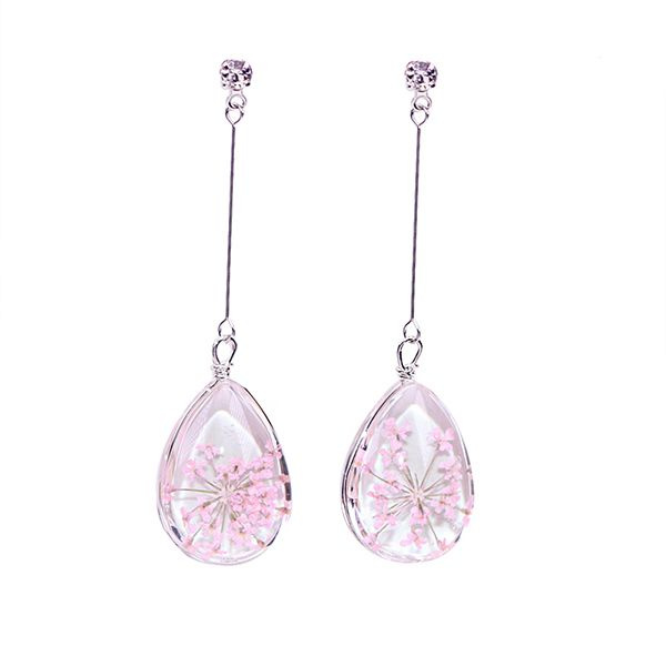 Cherry Blossom Hibiscus Earring - Joydrop