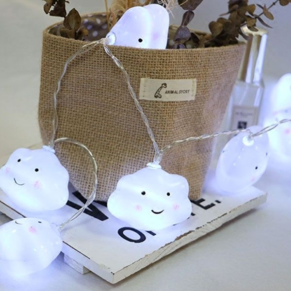 White Cloud String Lights