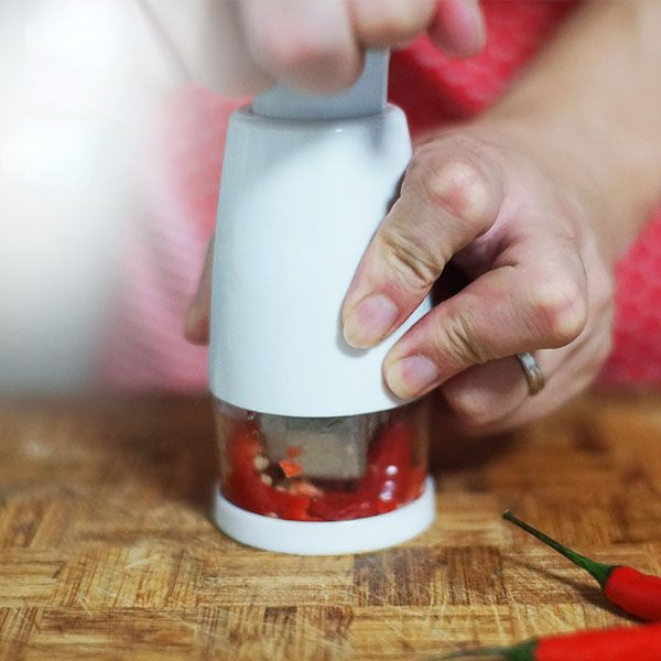 Manual Food Chopper Hand-Press To place an order ▻