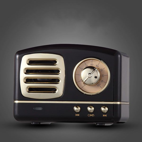Retro Radio Bluetooth Speaker Retirement Gift Ideas For Mentor