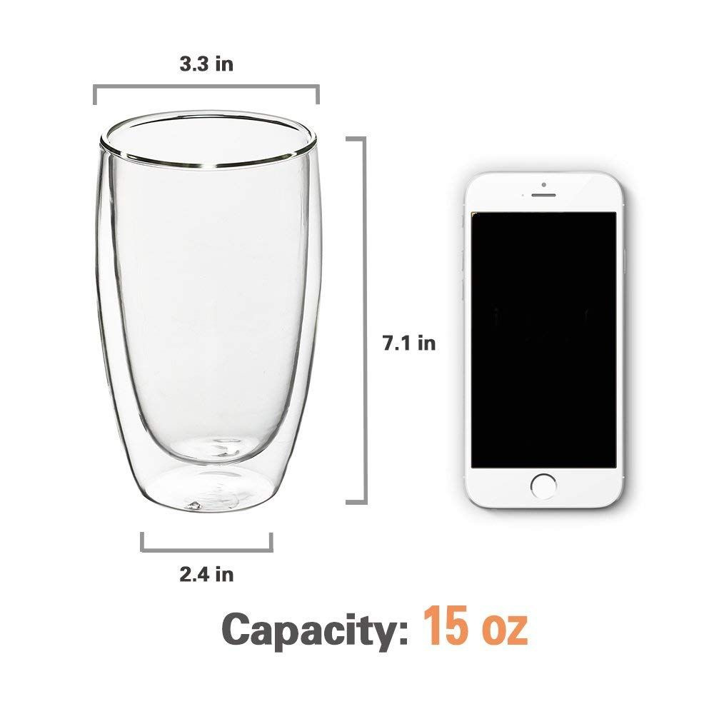 Double Wall Drinking Glass from Apollo Box