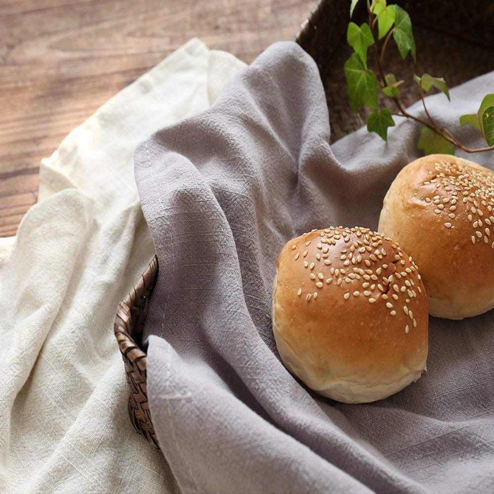 Wheat Linen Dinner Napkins Set/4