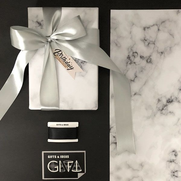 Ivory White Wrapping Paper | Eco-friendly Kraft Gift Wrap