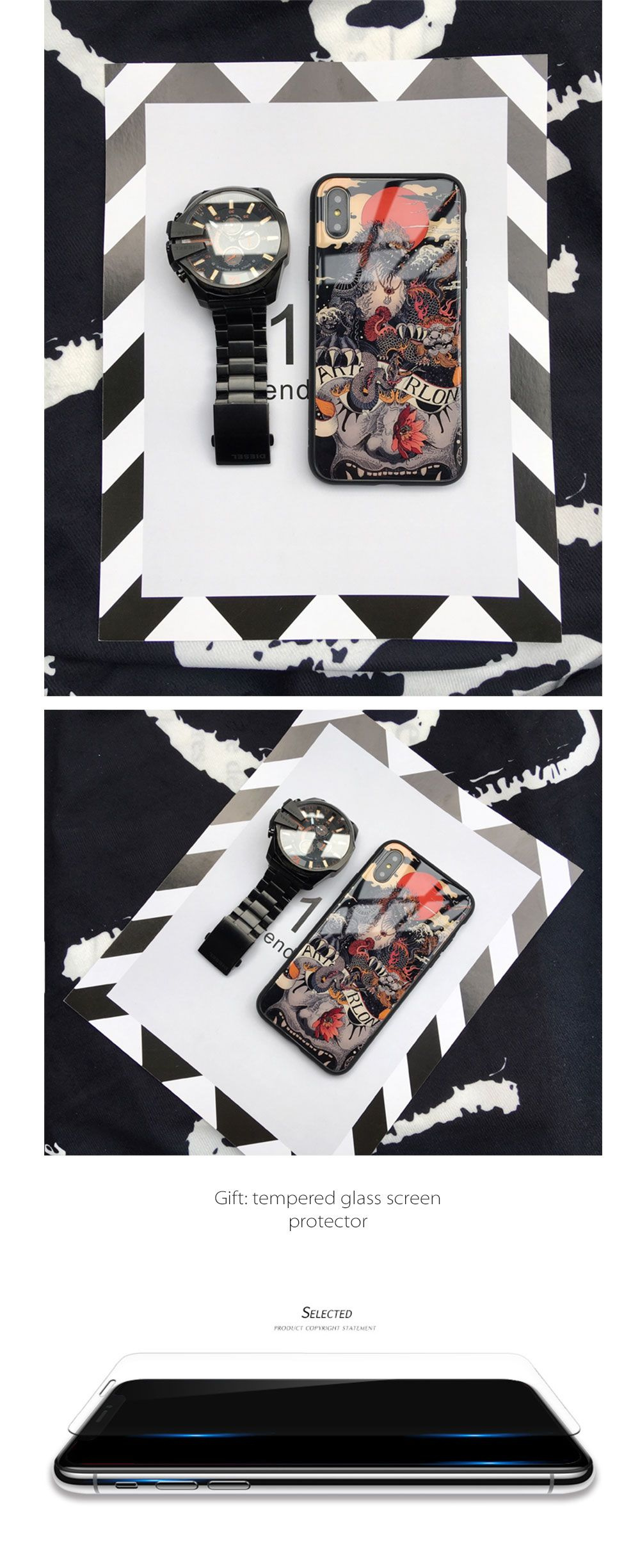 Japanese Ukiyo-e Style iPhone Case - ApolloBox