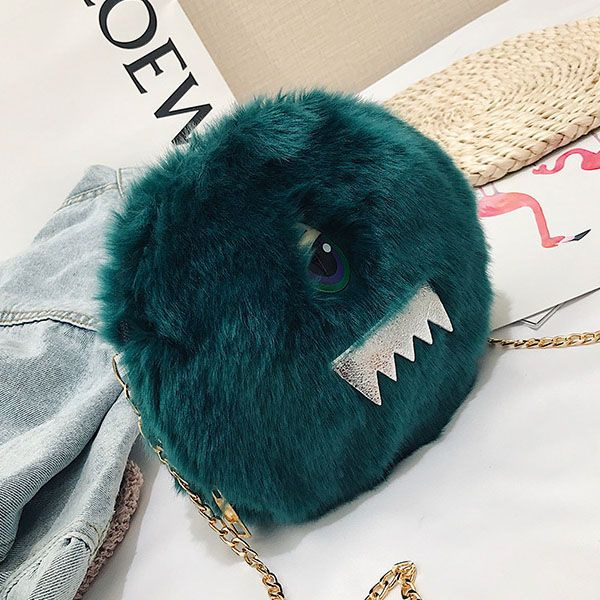 Fuzzy One-Eyed Monster Bag from Apollo Box
