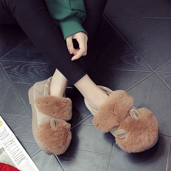 Cozy Cotton Ear Slippers - ApolloBox