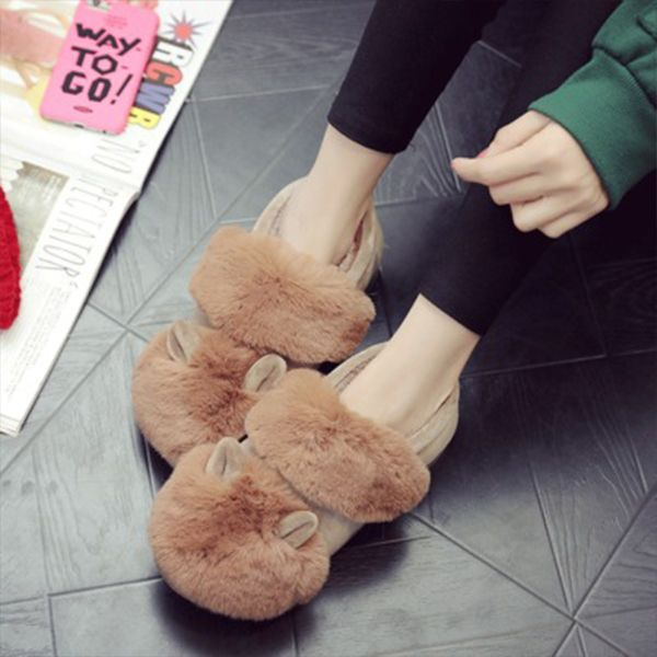 Cozy Cotton Ear Slippers - ApolloBox