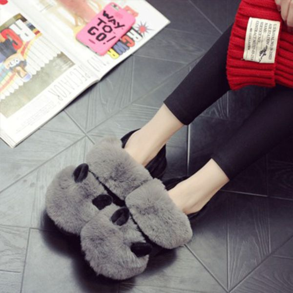 Cozy Cotton Ear Slippers - ApolloBox