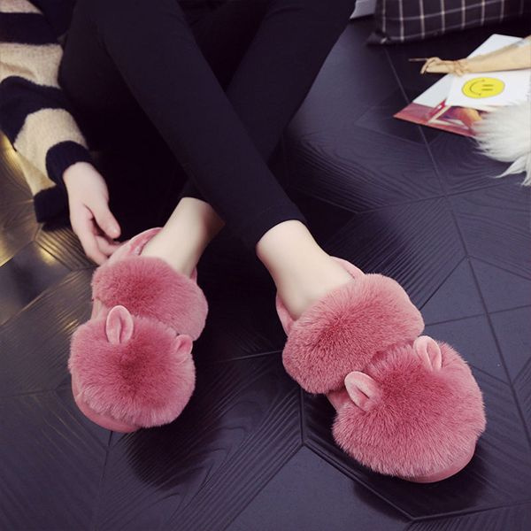 Cozy Cotton Ear Slippers - ApolloBox