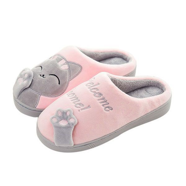 Cute Kitty Slippers - ApolloBox