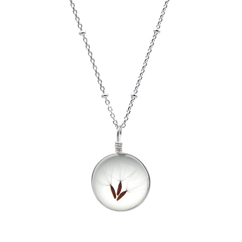 Luminous Dandelion seeds / Glow in the Dark / Dandelion seeds pendant –  PAPILLON9