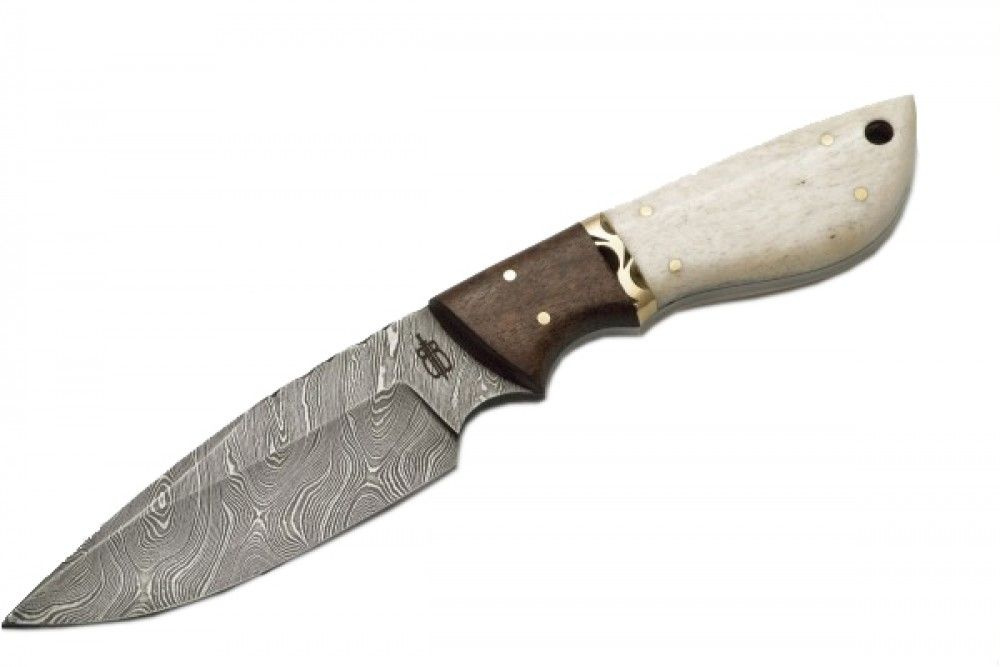 The Sojourner - Drop Point Camp Knife  Hand Forged Knives and Handmade  Specialty Items