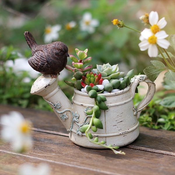 Stone Flower Pot - ApolloBox