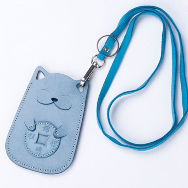 TracisFunCreations Cat Leatherette Key Chain