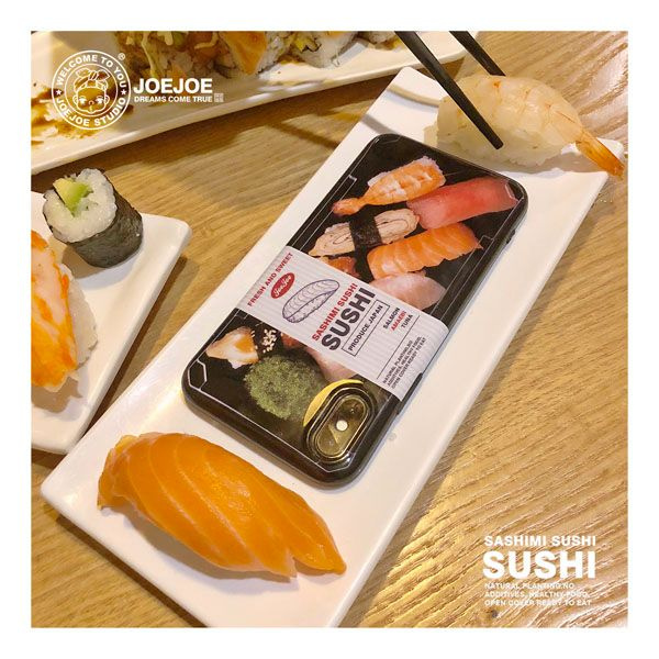 Sushi iPhone Sleeves : bento box japanese cuisine gadget case