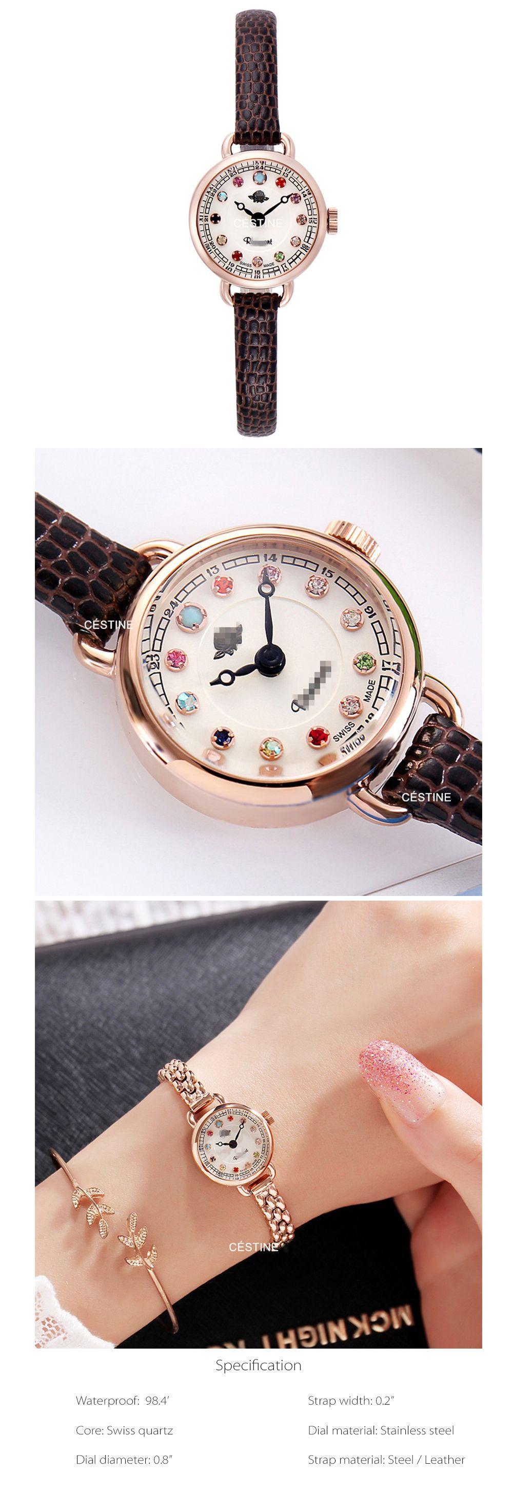 Color Gem Ladies Watch - ApolloBox