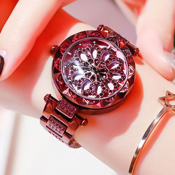 Dimini Brand Luxury Diamonds Crystal Fashion Quartz Watch –  thimatic-dropshipping