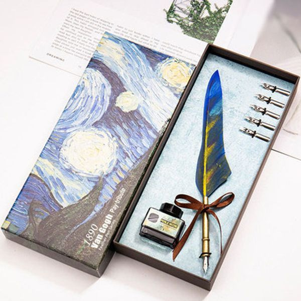 PHOENIX FEATHER PEN SPECKLED Free Gift Box & Free Shipping! Elegant JOT IT DOWN 
