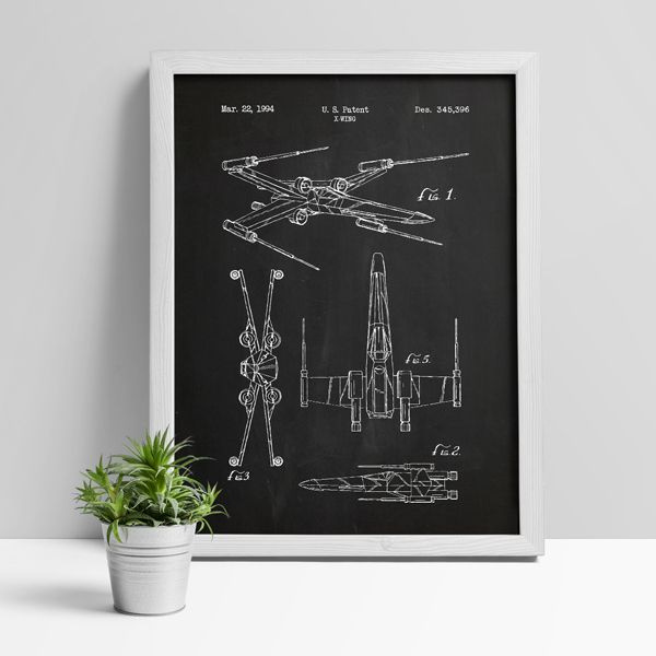 Star Wars Ships Blueprints Soft Tea Towel Kitchen Towel Star 