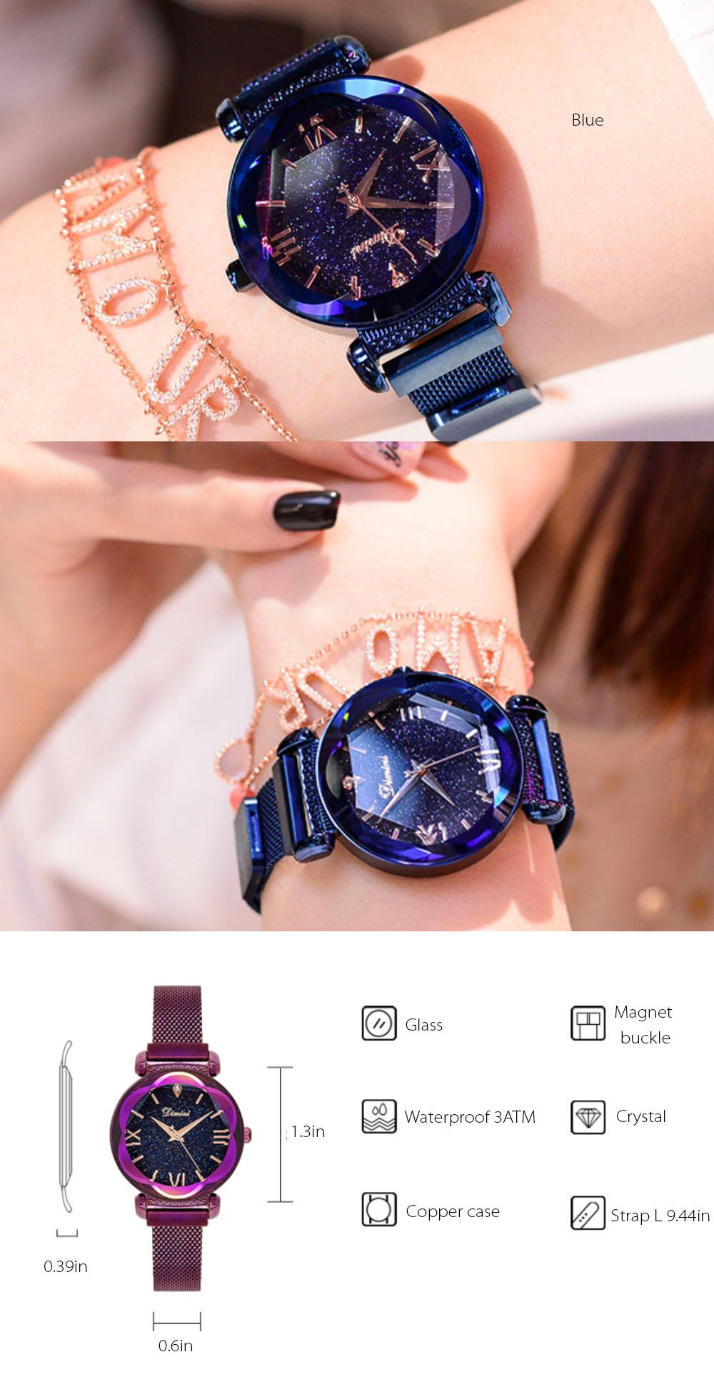 Hollow Transparent Stainless steel Women's Watch | Womens watches, Fashion  watches, Silver pocket watch