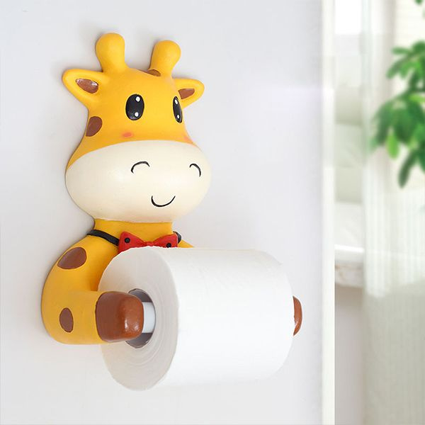 Wall Mounted Toilet Paper Holders Animal Inspired Decoration For