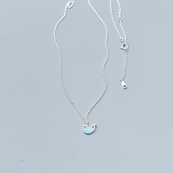 Blue Whale Necklace - ApolloBox