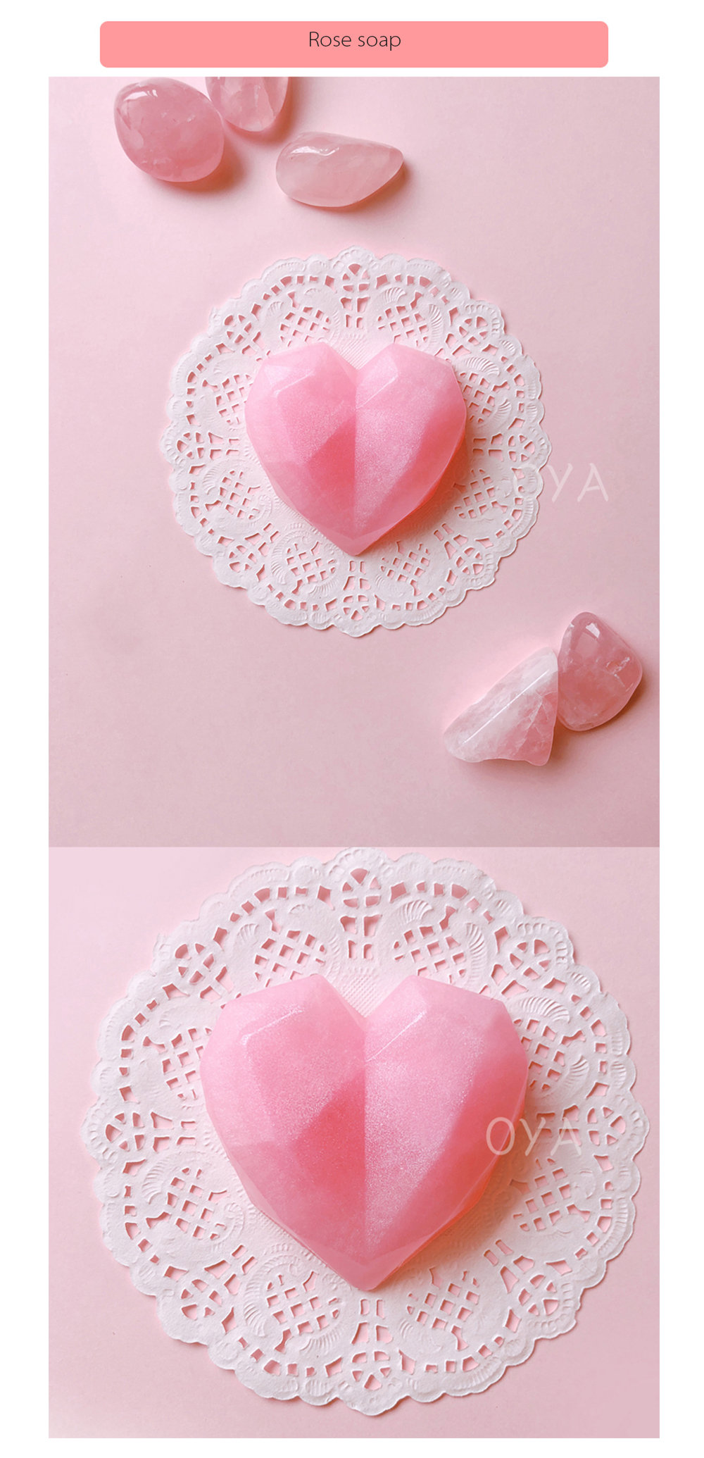 silicone heart soap mold adult soap making homemade