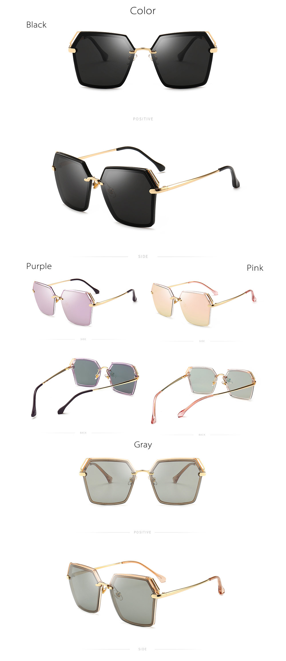 Square Sunglasses - ApolloBox