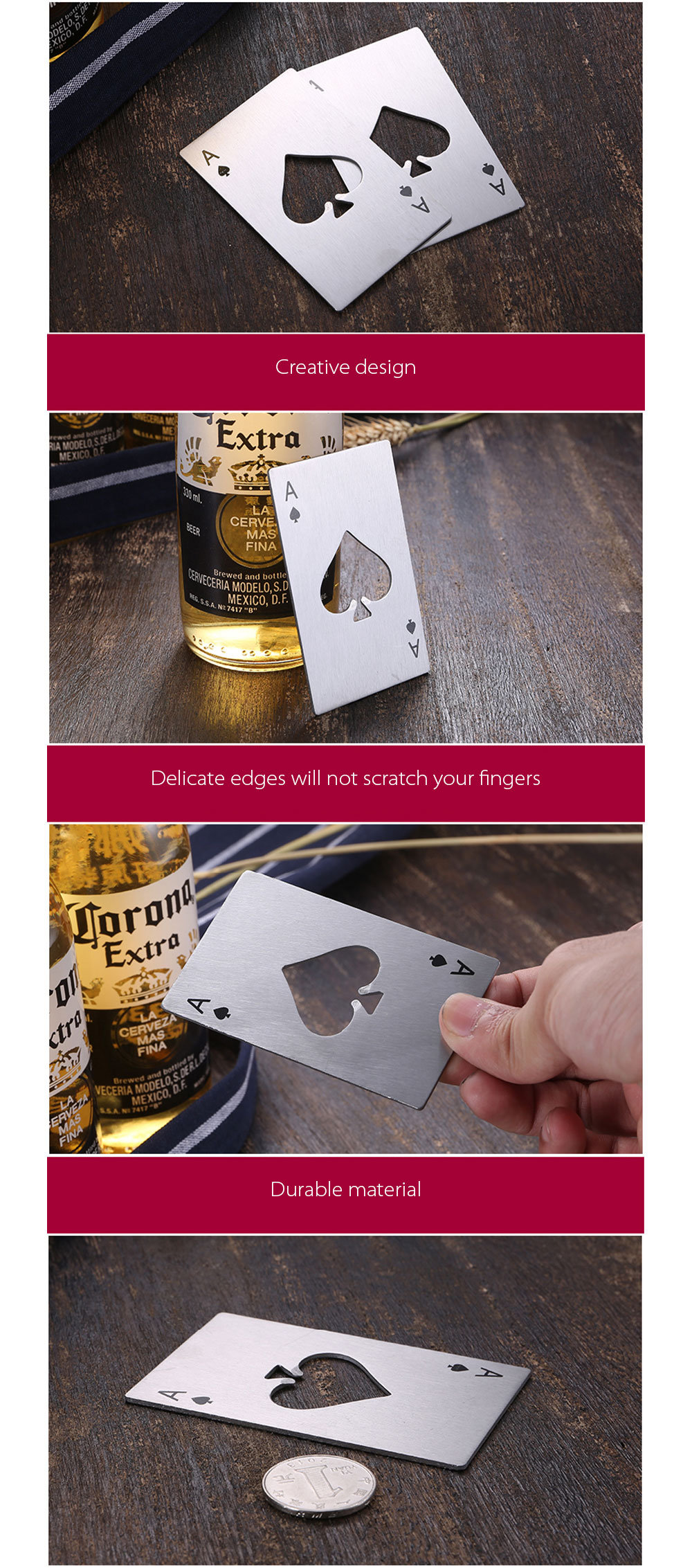 Beer & Friends Bottle Opener Card