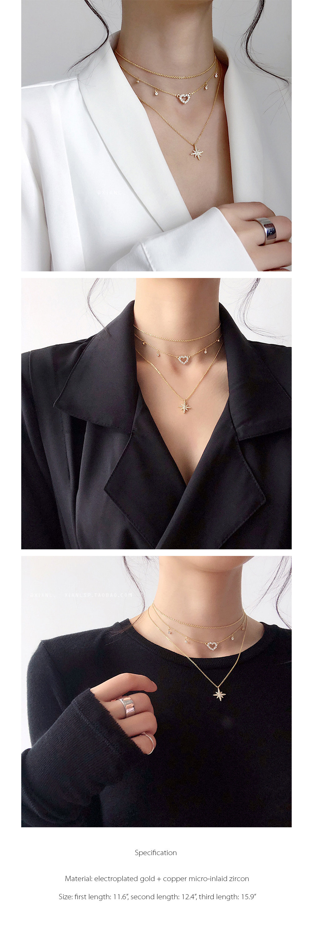 Multi-layer Chain Necklace - ApolloBox