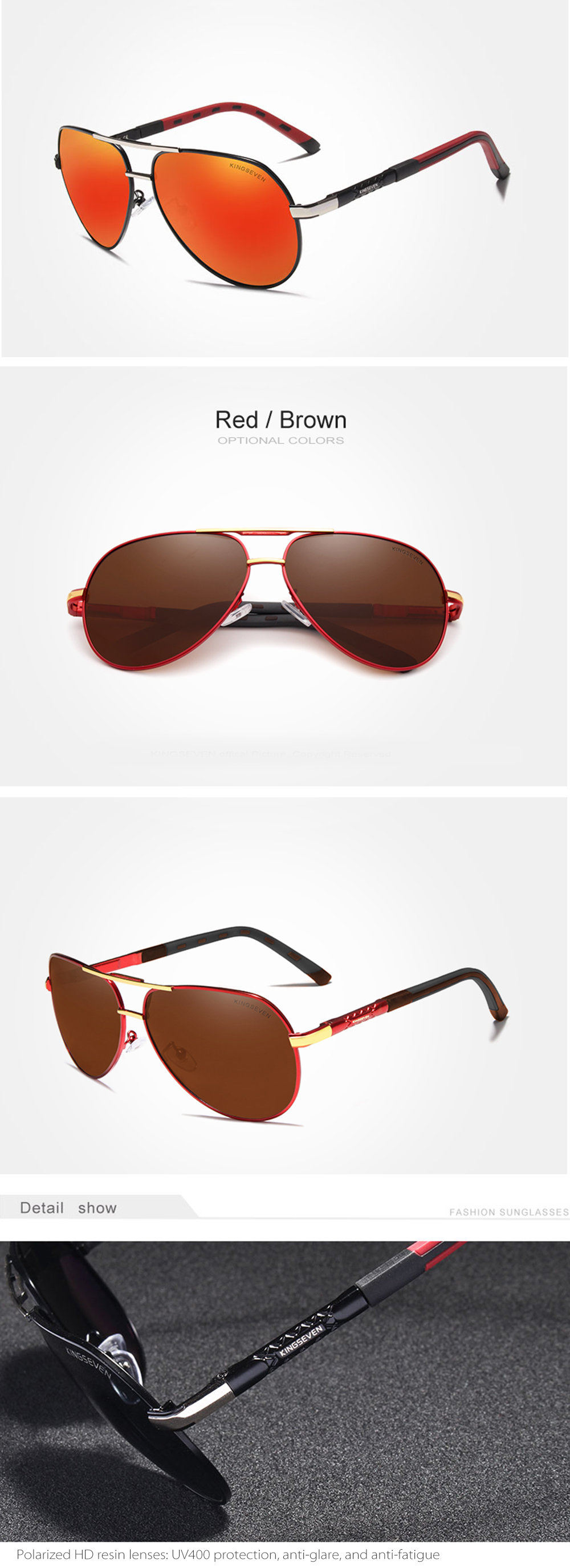 Buy Gansta Aviator Full-Frame Red Yellow Sunglasses ,Men ,Pack Of  2(3002-Sil-Red-3002-Sil-Yel) Online at Best Prices in India - JioMart.