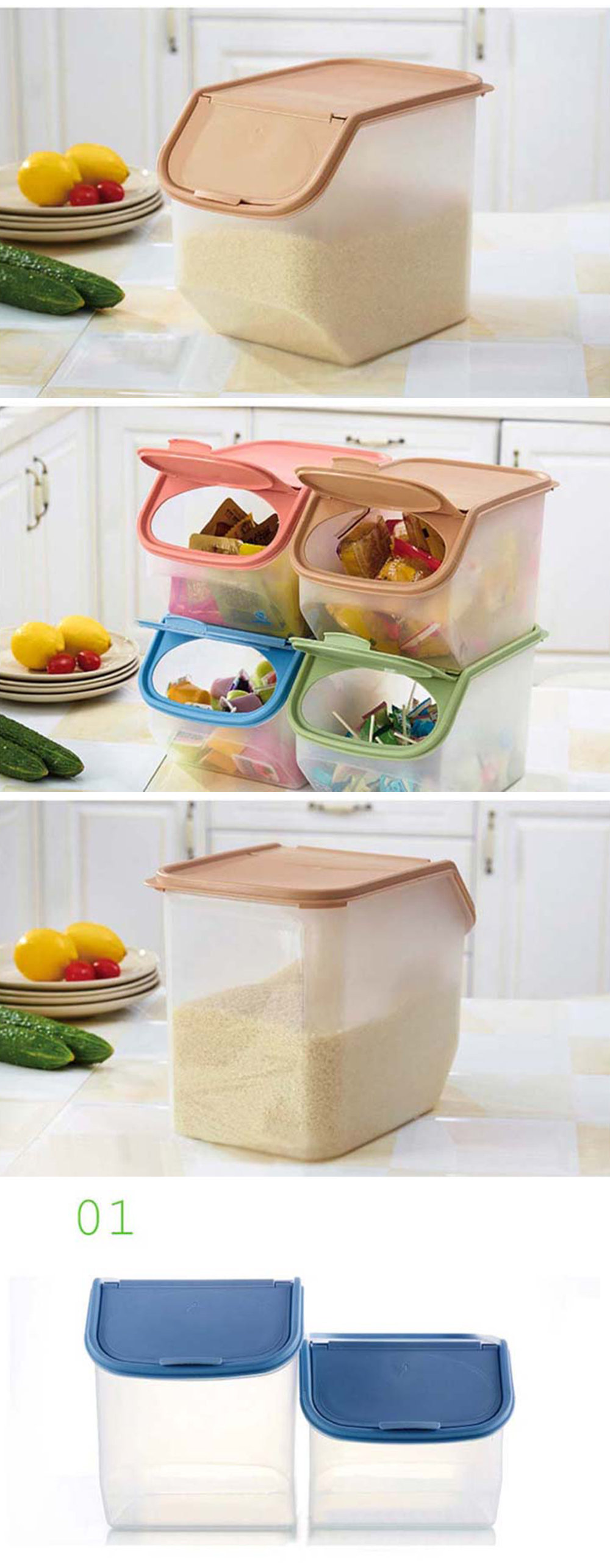 Reusable Silicone Food Storage Bag from Apollo Box