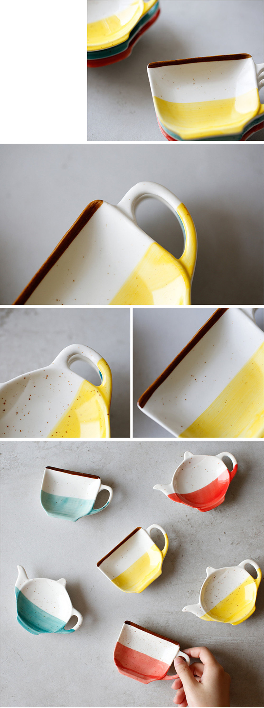 Ceramic Teapot Or Cup Shaped Dish - ApolloBox