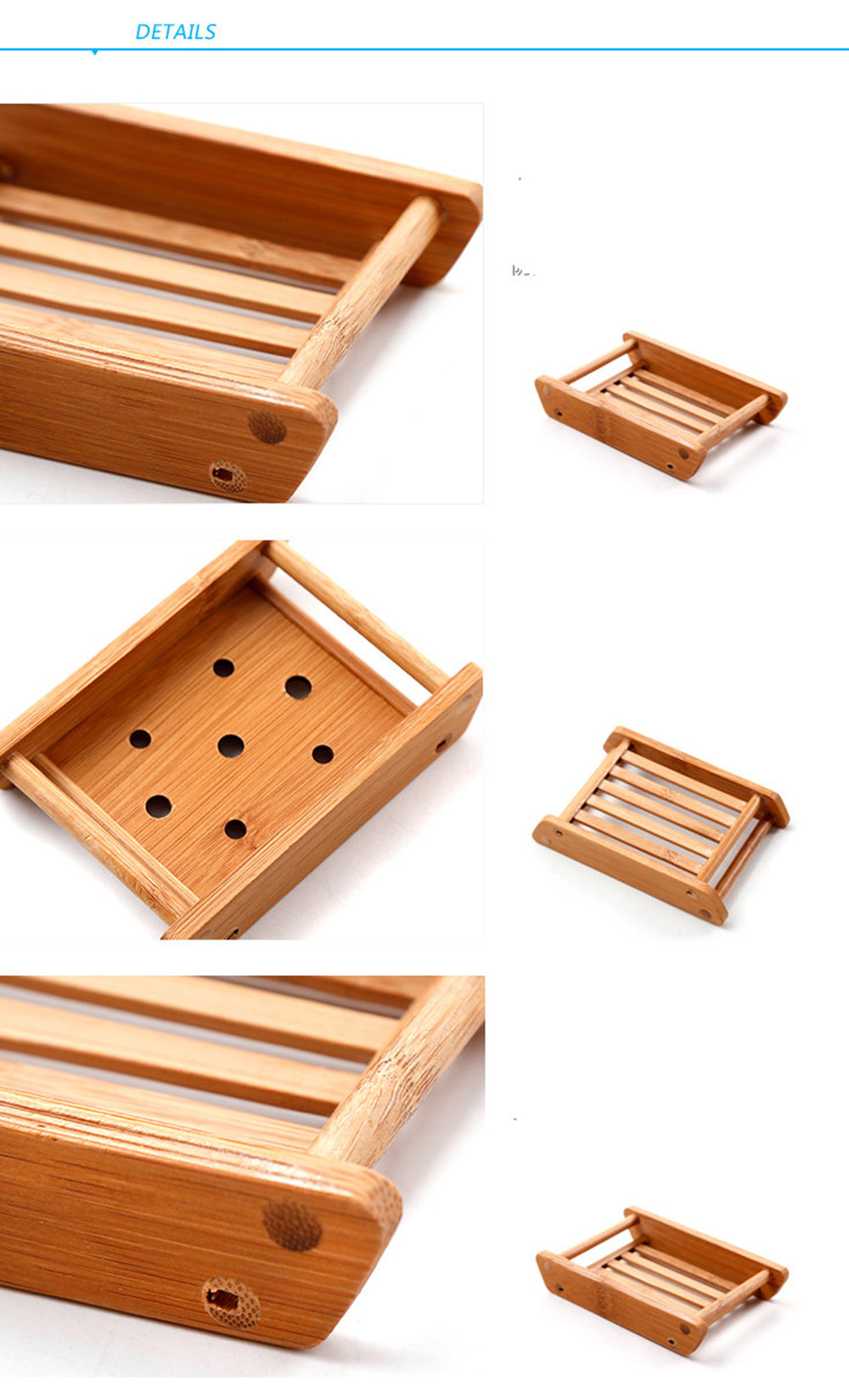 Bamboo Soap Dish - ApolloBox