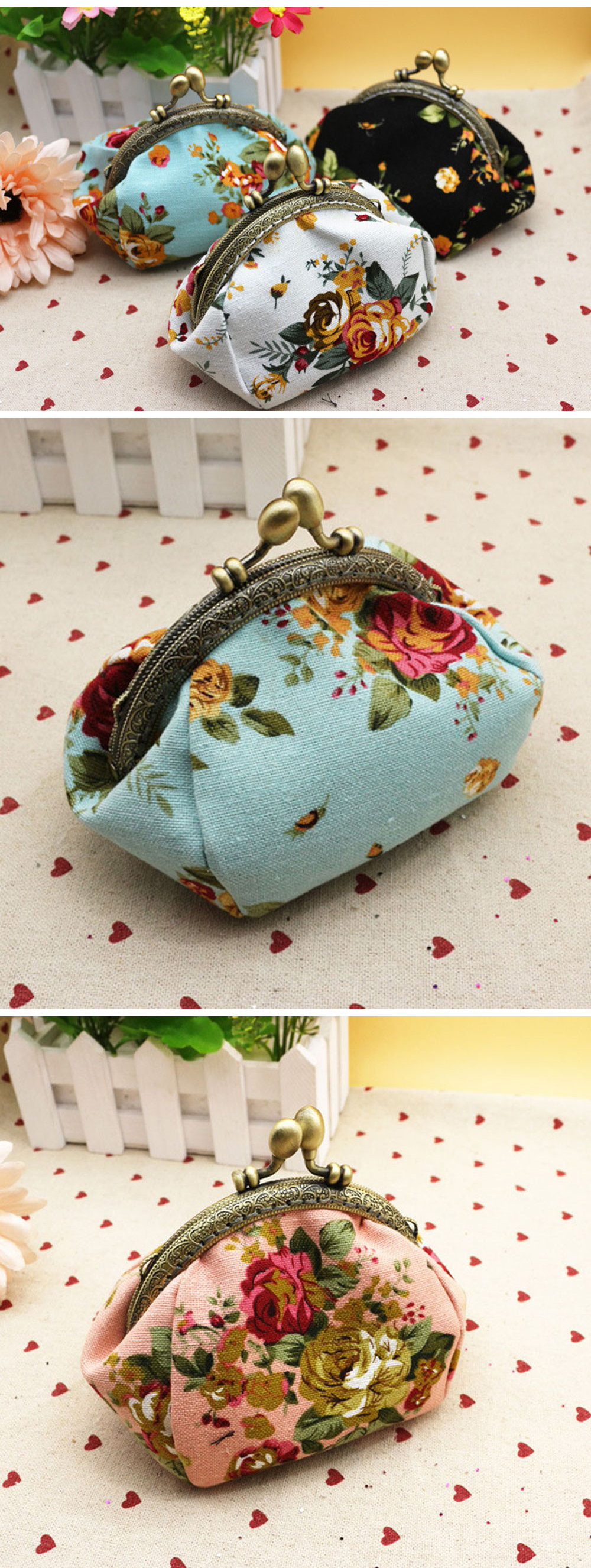 Floral Vintage Clutch - ApolloBox