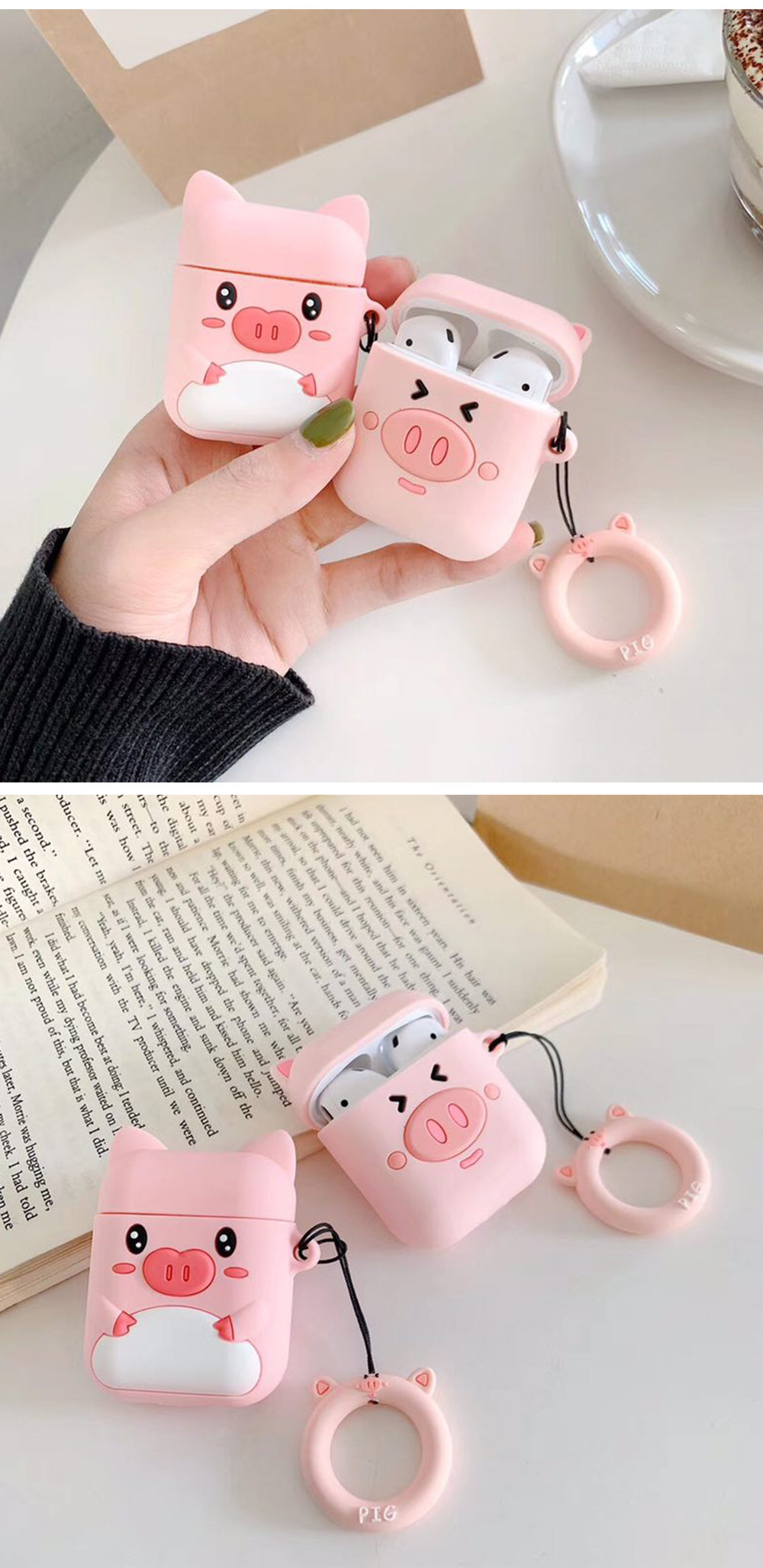 Cute Cartoon AirPods Case - ApolloBox