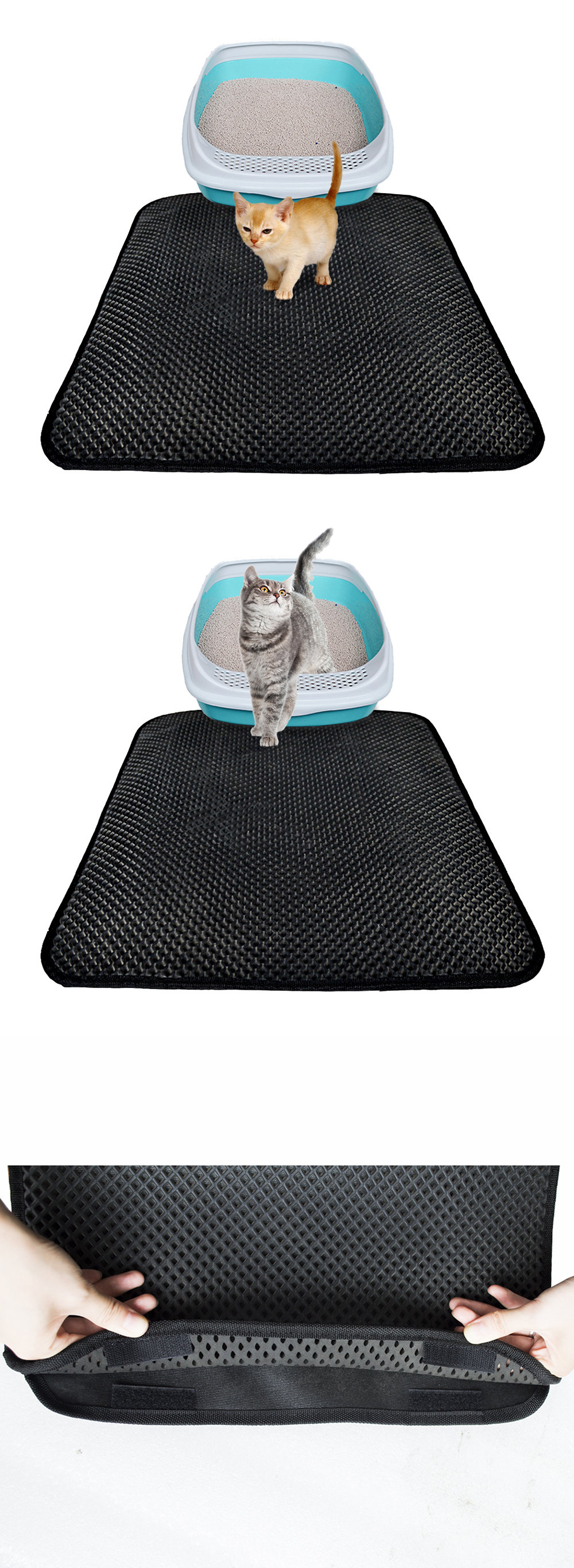 Waterproof Cat Litter Mat - ApolloBox