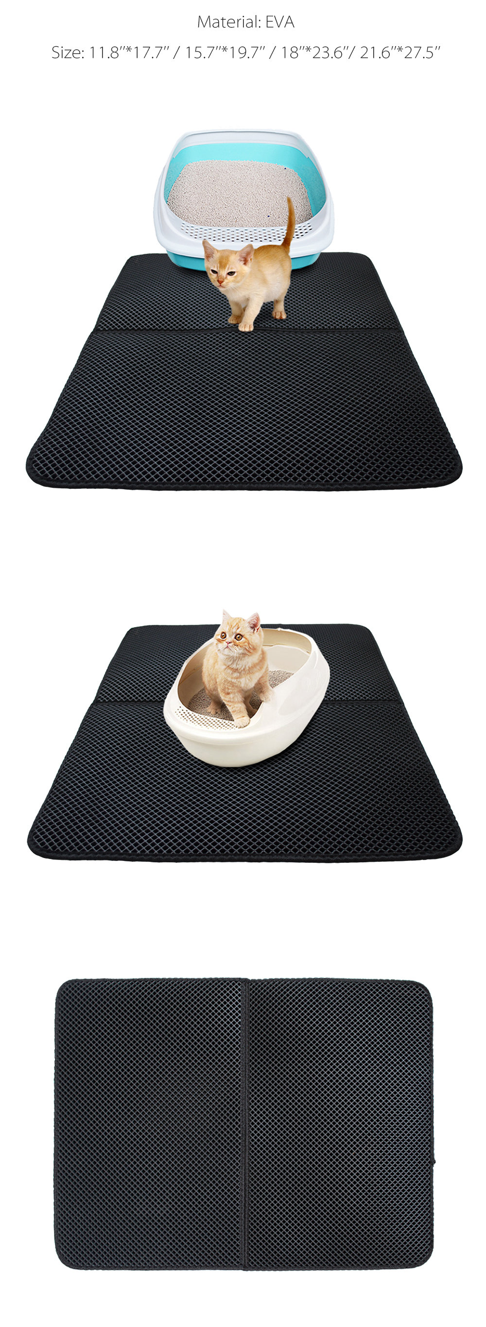 Waterproof Cat Litter Mat - ApolloBox