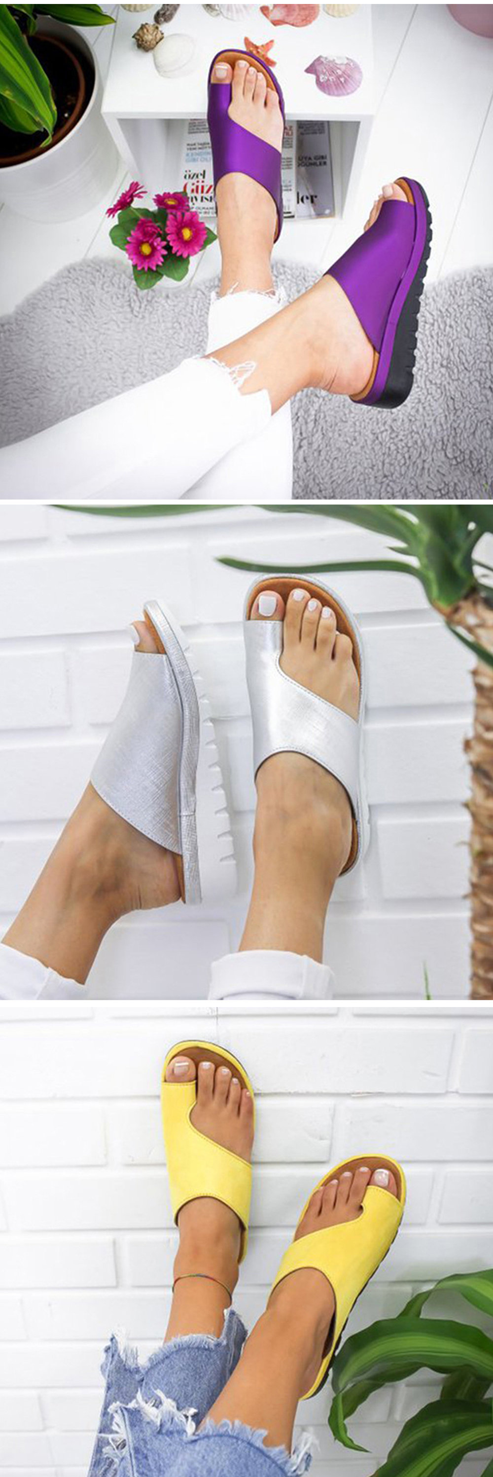 Toe corrector sale sandals